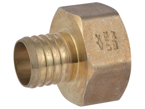 Brass Crimp Female Connector - SKU: UC114140F