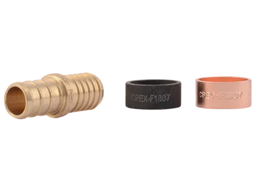 Brass Crimp Polybutylene Adapter - SKU: UC4008LF