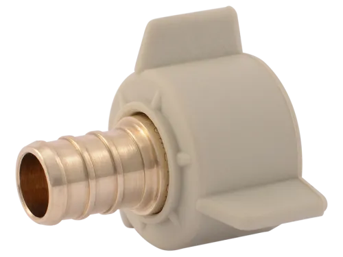 Brass Crimp Swivel Adapter - SKU: UC526LF