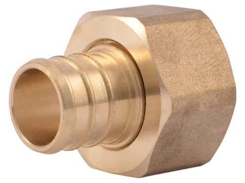 Brass Crimp Swivel Adapter - SKU: UC530LF