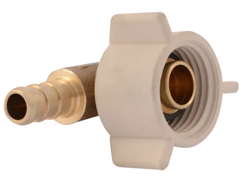 Brass Crimp Swivel Elbow  - SKU: UC531LF