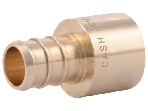Brass Crimp Female Sweat Adapter - SKU: UC600LF