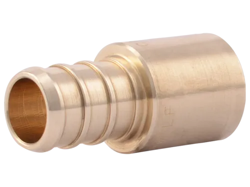 Brass Crimp Male Sweat Adapter - SKU: UC607LF