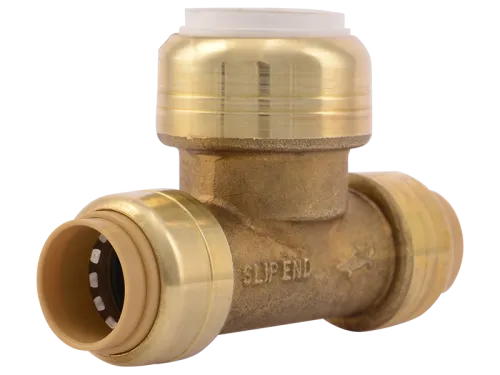 Push-to-Connect PVC Transition Slip Tee - SKU: UIP363
