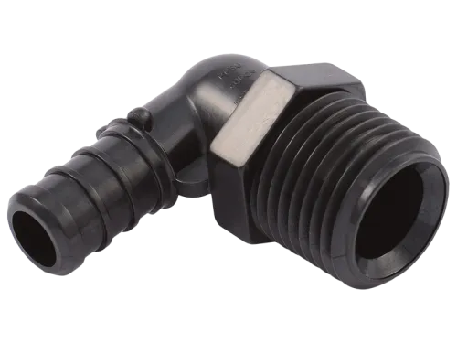 Poly Crimp Male Elbow - SKU: UP280