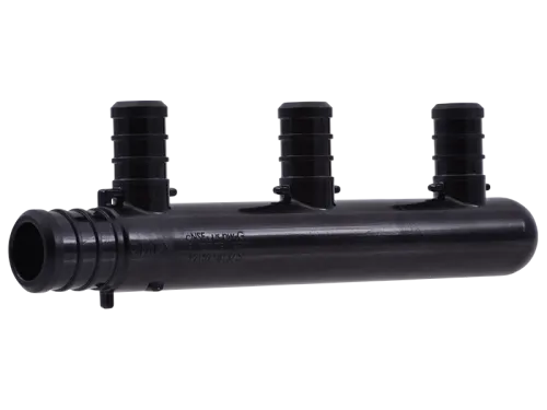 Poly Crimp Multi-Port Tee - SKU: UPMPT3C