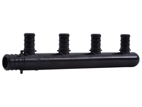 Poly Crimp Multi-Port Tee - SKU: UPMPT4C