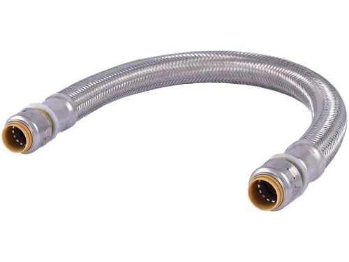 SharkBite Max brass push-to-connect Braided Water Heater Connector