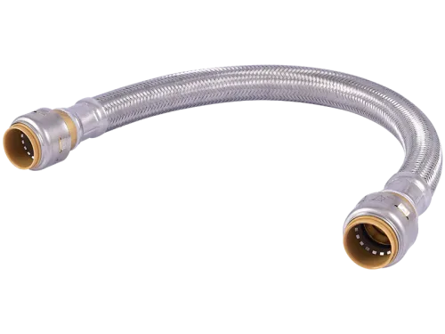 SharkBite Max brass push-to-connect Braided Water Heater Connector
