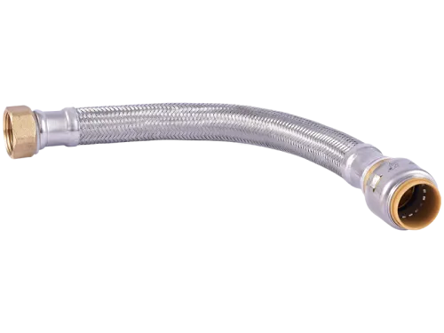 SharkBite Max brass push-to-connect Braided Water Heater Connector