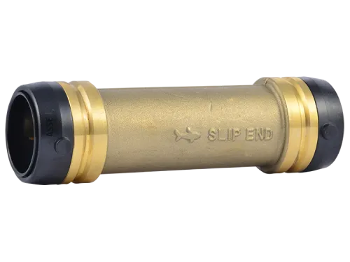 Brass Push Slip Coupling - SKU: UXL0635