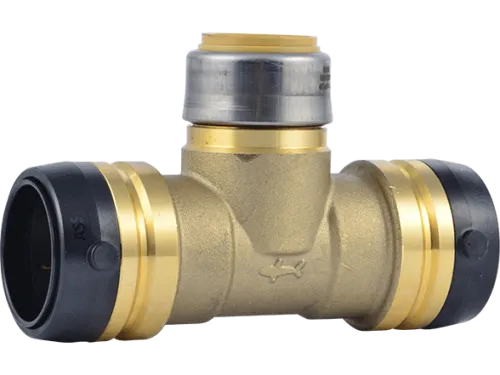 Brass Push Reducing Tee - SKU: UXL08353528