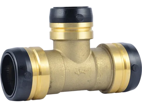 Brass Push Reducing Tee - SKU: UXL08414135