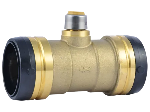 Brass Push Reducing Tee - SKU: UXL08545416