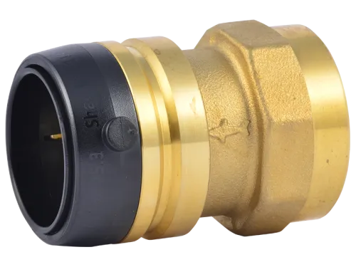 Brass Push Female Adapter - SKU: UXL113532F