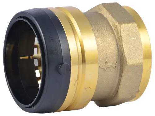 Brass Push Female Adapter - SKU: UXL115450F