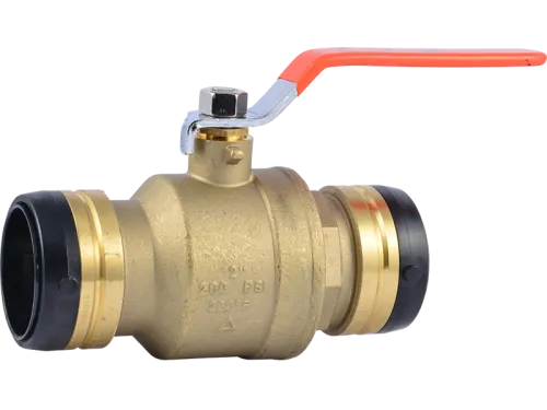 Brass Push-to-Connect Ball Valve