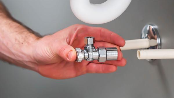 SharkBite CPVC supply stop valves for controlling water flow to household plumbing fixtures and appliances using CPVC water supply lines