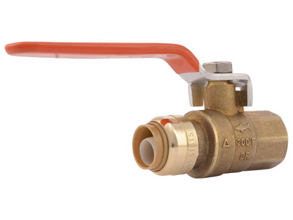 Ball Valve with FNPT Connector - SKU: 22182-0000LF