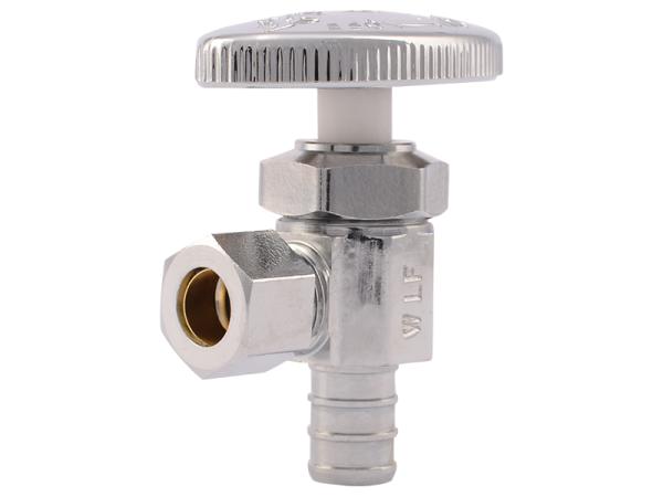 Brass Crimp Multi-Turn Angle Stop - SKU: 23060LF