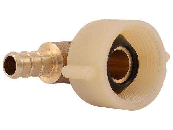 Brass Crimp Swivel Toilet Elbow - SKU: 23068LF
