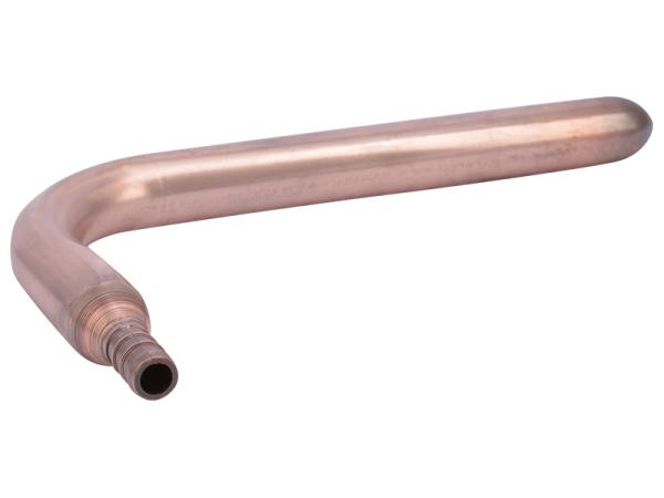 Brass Crimp Copper Stub-Out Elbow - SKU: 23069