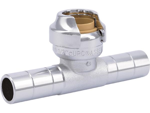 Dual Tee Stop Valve Adapter - SKU: U782LF