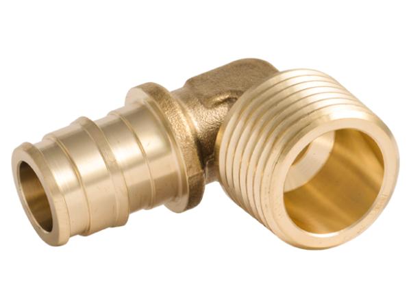 Brass Expansion Male Elbow - SKU: UAB280