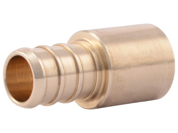Brass Crimp Male Sweat Adapter - SKU: UC607LF