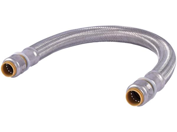 SharkBite Max brass push-to-connect Braided Water Heater Connector