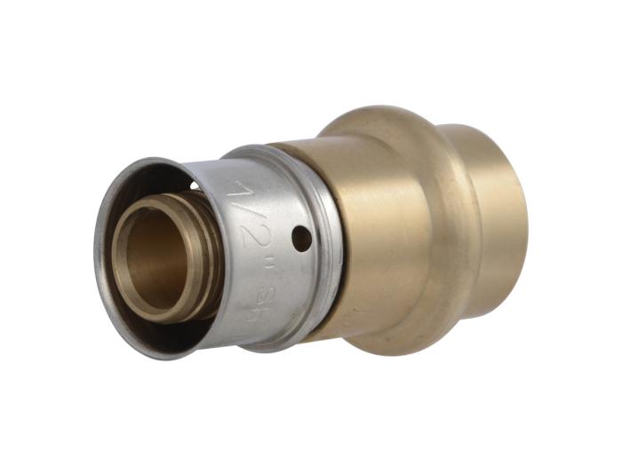 PEX Press Adapter 1/2" CU Press 