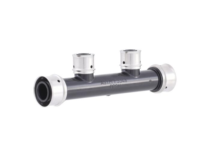 PEX Press Multi-Port Tee 2 PO 3/4"x1/2"