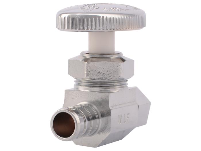Brass Crimp Multi-Turn Straight Stop - SKU: 23059LF