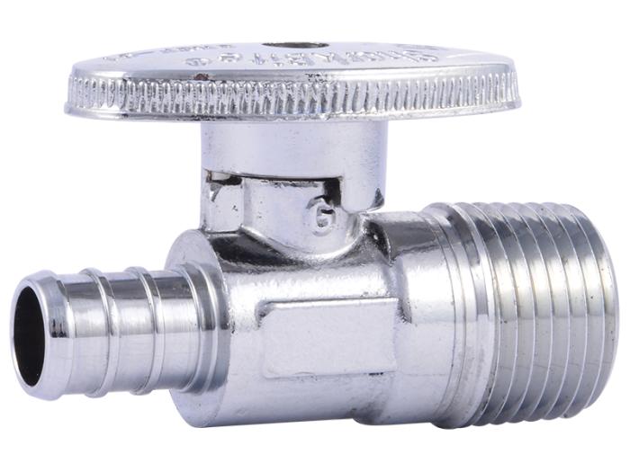 Brass Crimp Multi-Turn Straight Stop - SKU: 23061LF