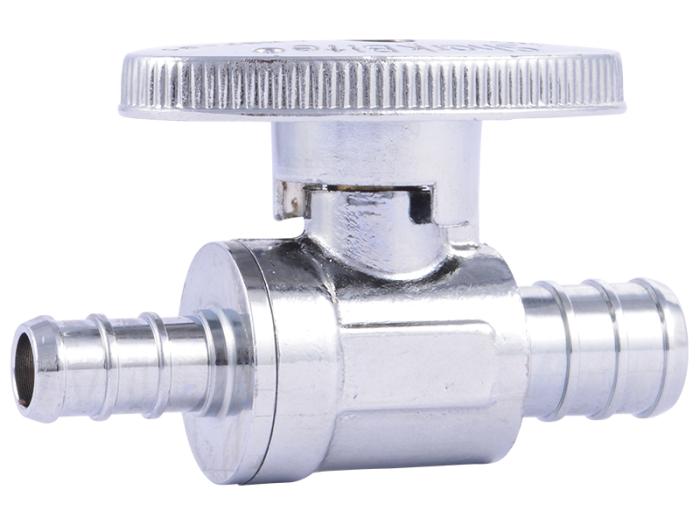 Brass Crimp Multi-Turn Straight Stop - SKU: 23062LF