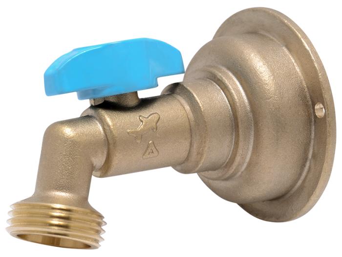 Quarter-Turn 90° Hose Bibb - SKU: 24621LF