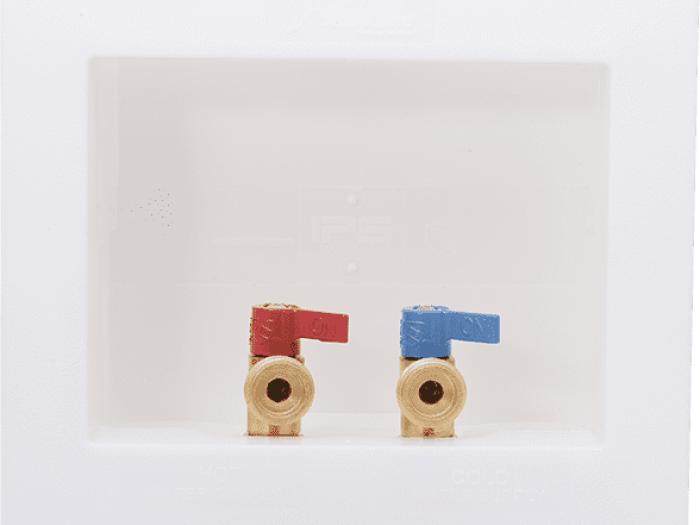 Brass Crimp Washing Machine Outlet Box - SKU: 25739