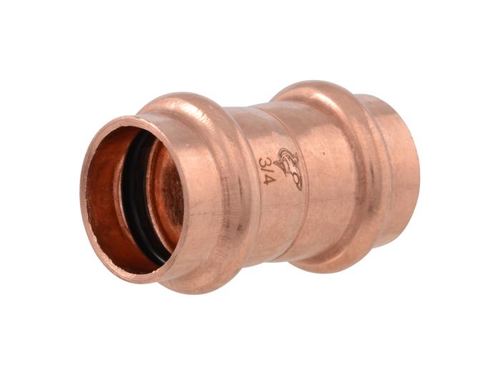 3/4-inch x 3/4-inch Copper Press Coupling