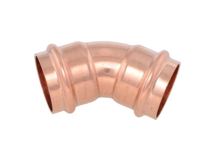 1-1/4-inch x 1-1/4-inch Copper Press 45° Elbow