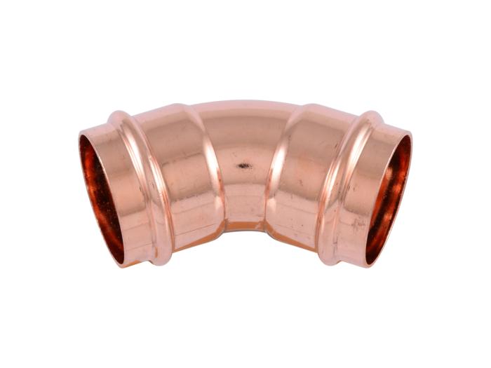2-inch x 2-inch Copper Press 45° Elbow