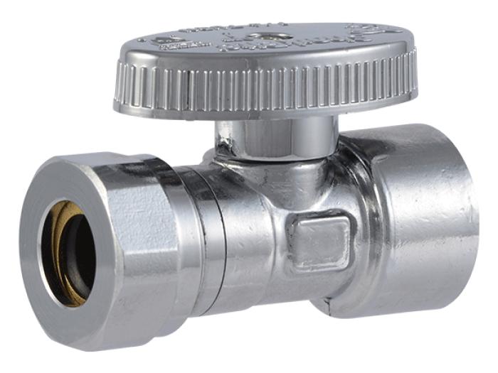 Iron Pipe Straight Stop  - SKU: FIPS1212SZ