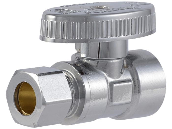 Iron Pipe Straight Stop  - SKU: FIPS3838Z