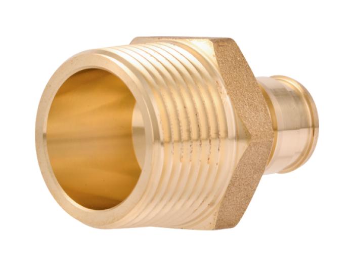 Brass Expansion Male Adapters - SKU: UAB116
