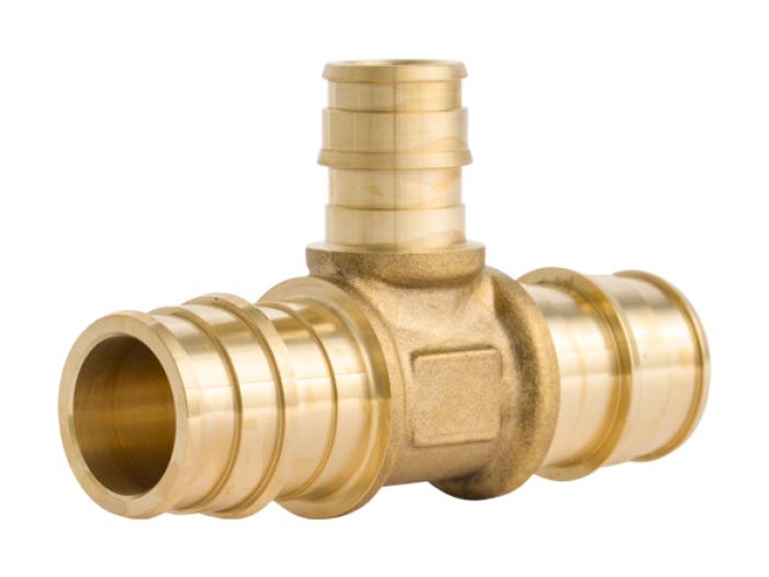 Brass Expansion Tee - SKU: UAB412