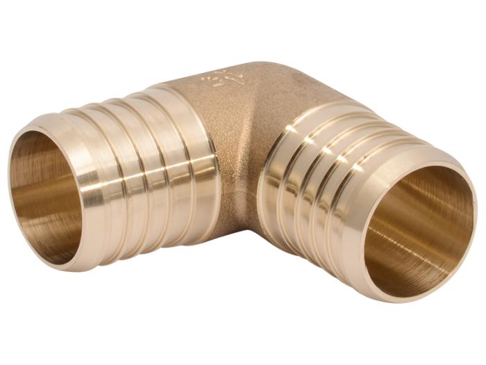 Brass Crimp Elbow - SKU: UC0241