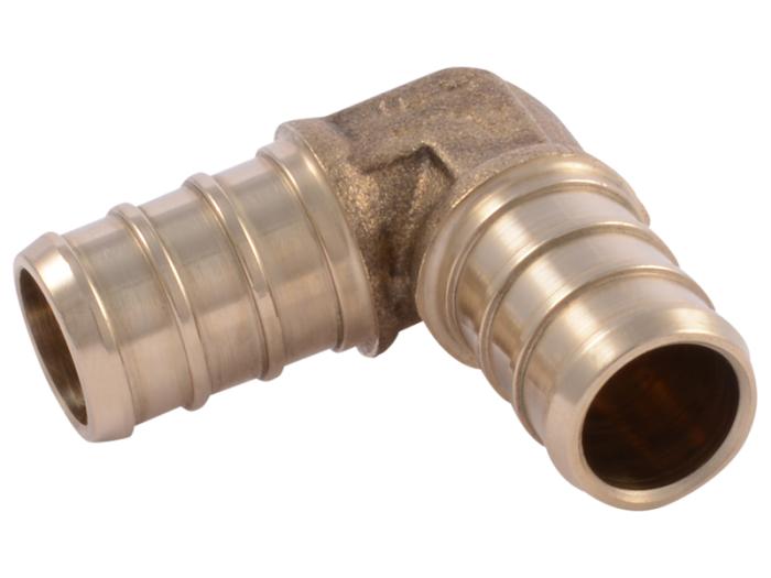 Brass Crimp Elbow - SKU: UC248LF