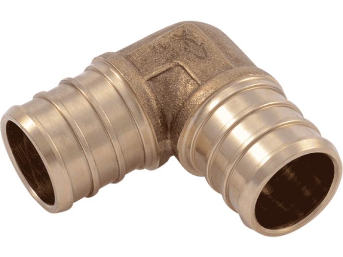 Brass Crimp Elbow - SKU: UC256LF