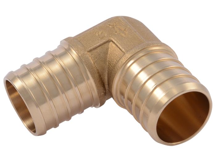 Brass Crimp Elbow - SKU: UC260LF