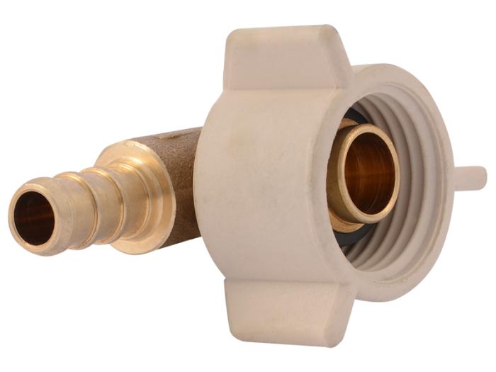 Brass Crimp Swivel Elbow  - SKU: UC531LF