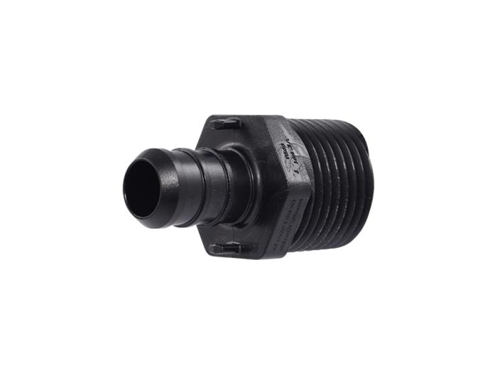 1 PEX Crimp by 1 NPT Brass Male